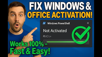 ✅ Activate Windows & Office in 1 Minute! (Works in 2025)