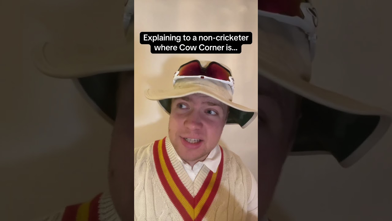 WHERE IS COW CORNER IN CRICKET???? 😂🏏