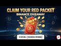 BINANCE RED PACKET CODE TODAY 💰 RED PACKET CODE IN BINANCE 🎉🎉 #binance 