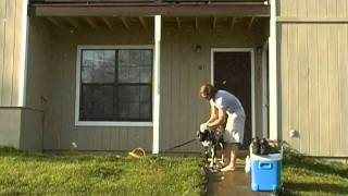 Time-lapse dog wash