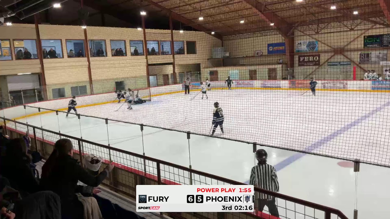 U15 AAA Female hockey FURY vs PHOENIX