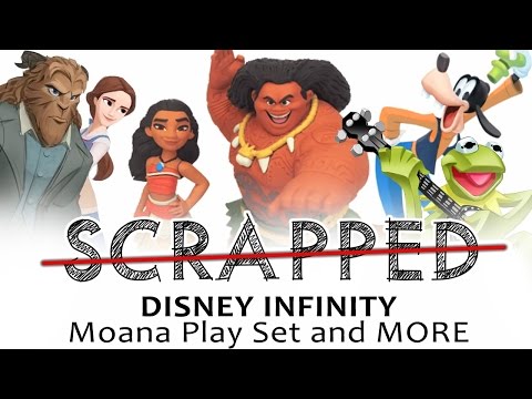 SCRAPPED Disney Infinity Moana Play Set and MORE