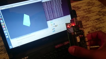 Raspberry pi with Navio+ board testing sensors