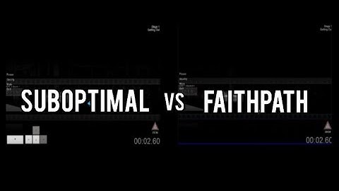 Exit Path WR Comparison - SubOptimal (2:24) Vs. FaithPath (2:26)
