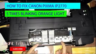 Cara reset mudah Printer Canon IP 2770 / IP 2700