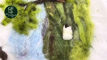 How to Needle Felt a Sheep