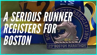 A Serious Runner Registers for Boston