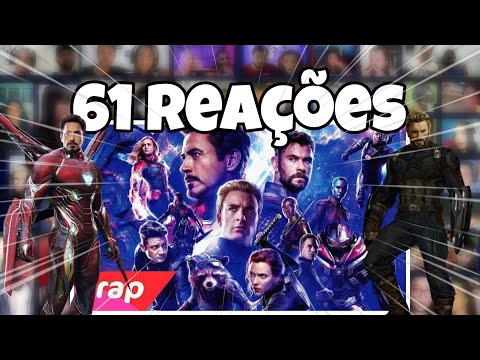 61 REAÇÕES | Rap dos Vingadores Ultimato: Custe o Que Custar (NERD HITS)