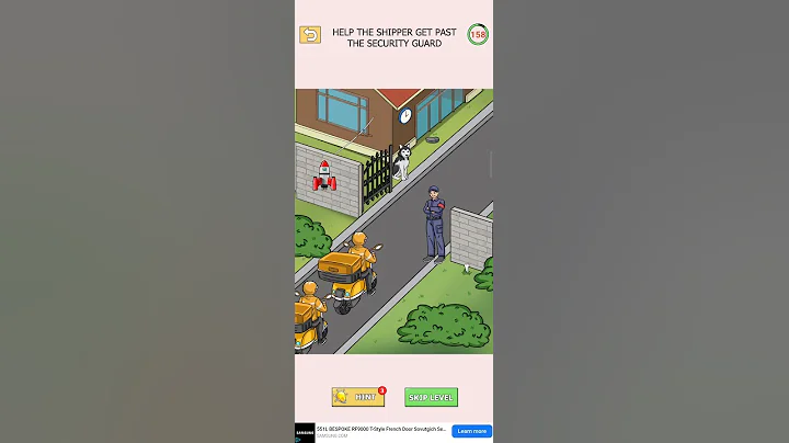 ✅Help THE shipper gey past THE security guard🤩Don't forget to subscribe to us👍🏻🎬 #games ❤️#shorts