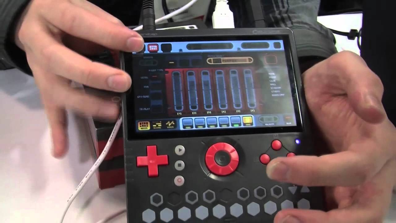 NAMM 2012 Cyberstep KDJ ONE desktop - YouTube