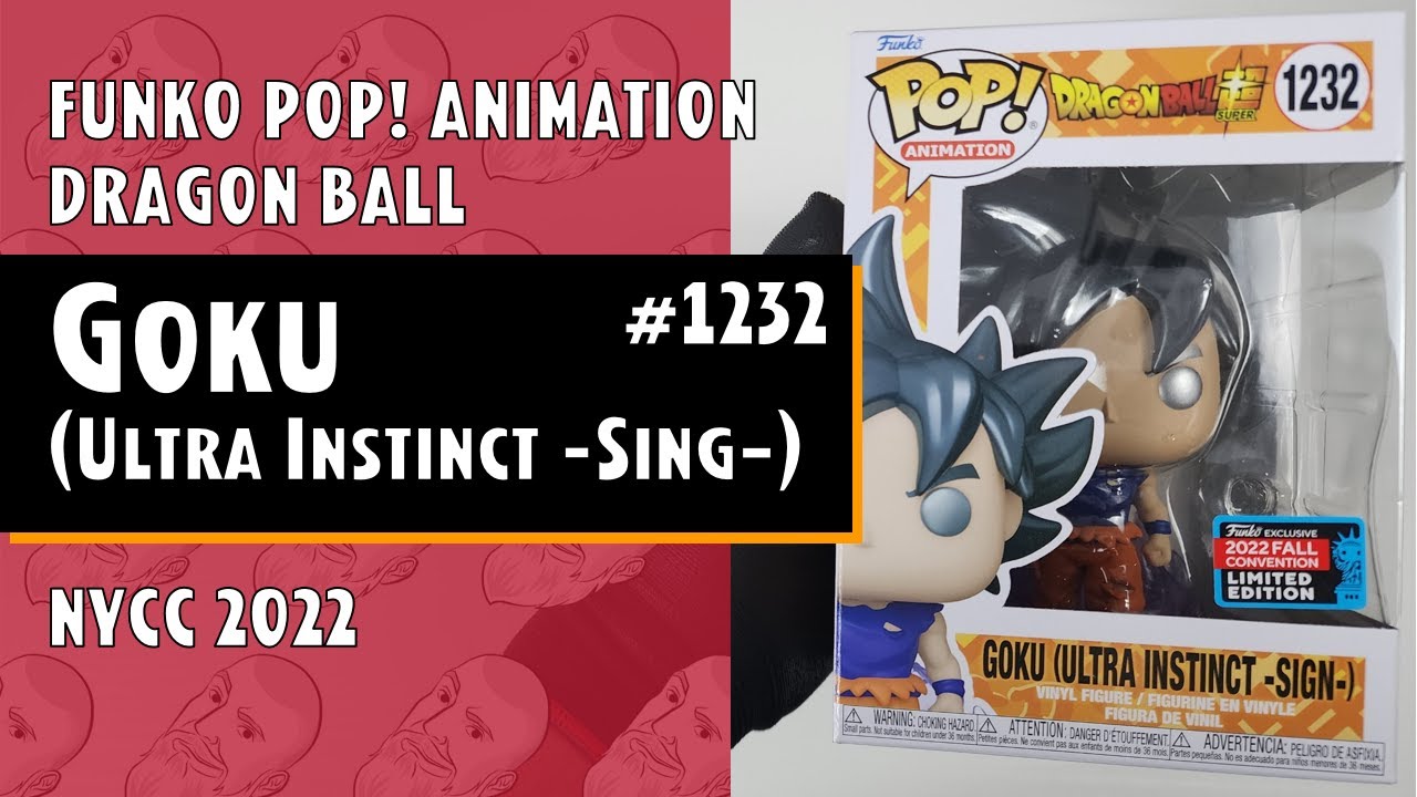 POP Animation: Dragon Ball Super - Ultra Instinct Goku Sign (New