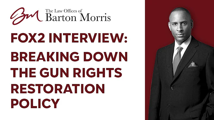 Fox2 Interview 11/5/2025 : Breaking Down the Federal Gun Rights Restoration Policy