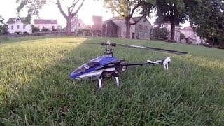 blade 450 x stability test with wind