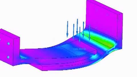 Solid-Edge Simulation Contact Examples