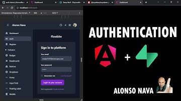 Angular: Login y Registro de authenticacion con Angular y Supabase [Gratis dashboard con flowbite]