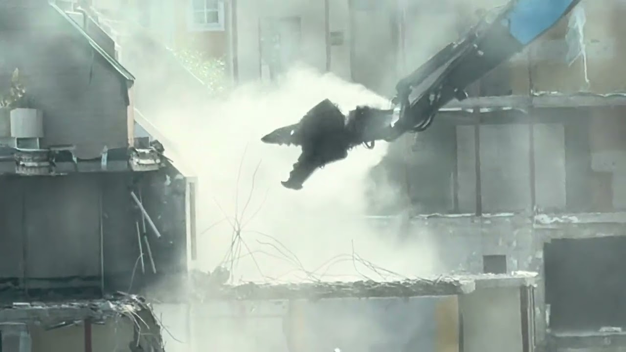 Jernbane/ kvikkleire og riving I Moss