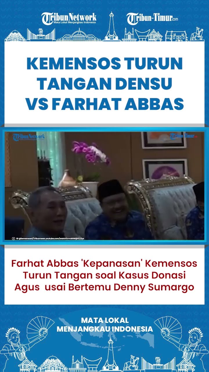 SHORT | Farhat Abbas 'Kepanasan' Kemensos Turun Tangan soal Kasus Agus usai Bertemu Denny Sumargo
