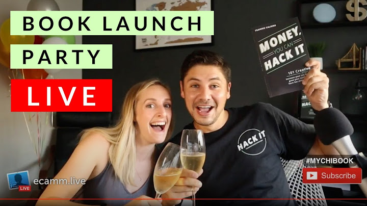 Book Launch Party (LIVE): "Money, You Can Hack It" 🥳