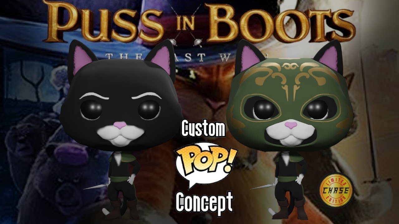 Kitty Softpaws Puss in Boots The Last Wish Custom Funko Pop YouTube