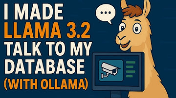 I Made LLaMA 3.2 Talk to My CCTV Logs! 🧠📹 (With Ollama)