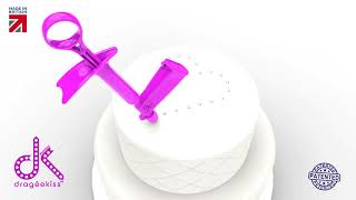 dragéekíss™ - Easily apply dragees and pearls to your cakes