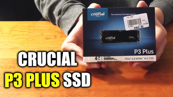 $225 4TB PCIe 4.0 NVMe SSD tested - Crucial P3 Plus 4TB Review