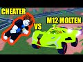 M12 MOLTEN vs CHEATERS... | Roblox Jailbreak