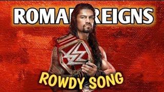 Roman reigns gana rowdy songs remix in tamil New version | Aj editz|