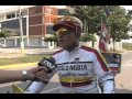 Ciclista  colombiano paso por Ecuador Mauro Velandia