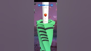 stack ball 3d (level233)🥳💫🕹️ gameplay android ios #short #game #asmr #stackball