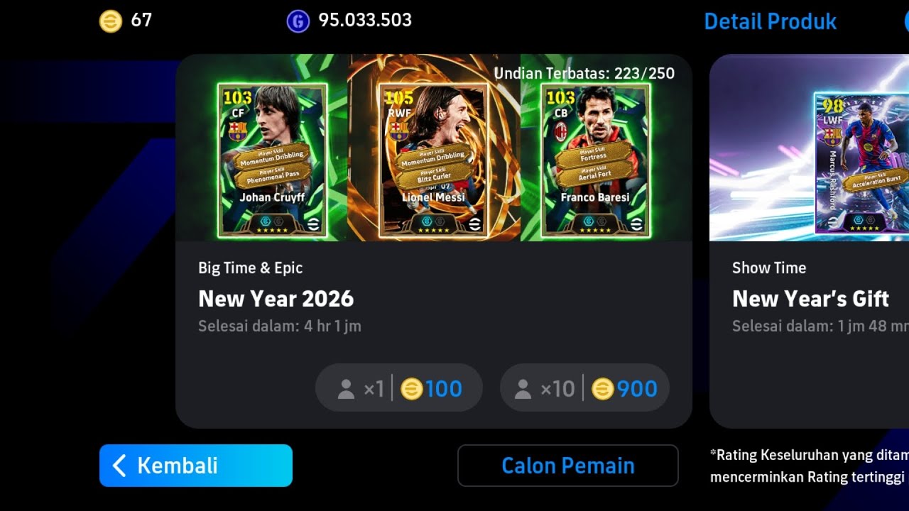 Gacha epic new year 2026