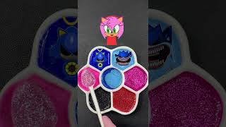 Sprunki OC 👹 Metal Sonic.EXE 😈 Horror vs Normal 🎨 Colour Mixing Battle ⚡ #colormixing #satisfying