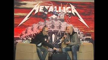 Interview with Lars Ulrich Metallica by Claudio Rodríguez   Part 1 of 2