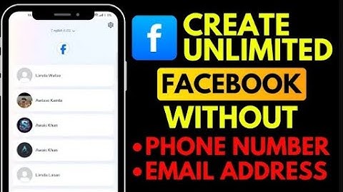 How to Create Unlimited Facebook Accounts Without Phone Number and Email Address (2025)