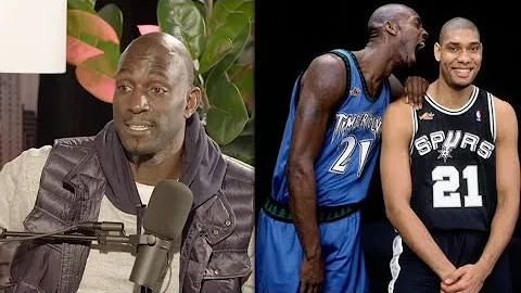 Kevin Garnett Explains Why Trash Talking Tim Duncan Never Worked