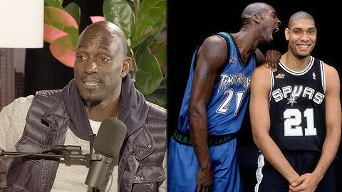 Kevin Garnett Explains Why Trash Talking Tim Duncan Never Worked
