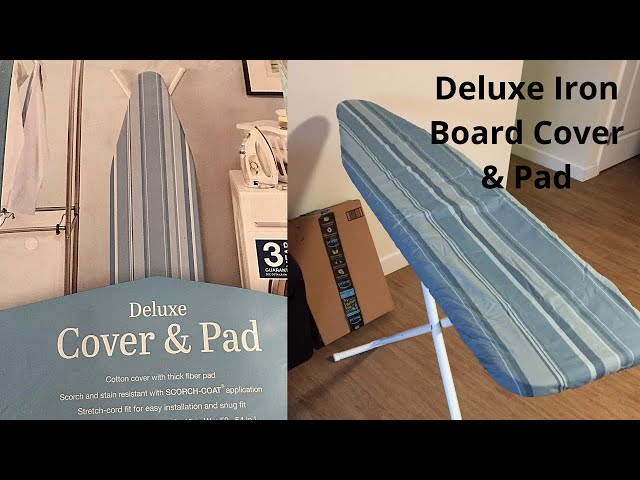 Whitmor DeluxeReplacement Ironing Board Cover and Pad - Berry Blue