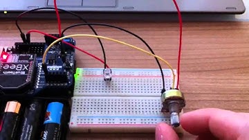 Arduino Uno with XBee Bluetooth Analog Input vb.Net