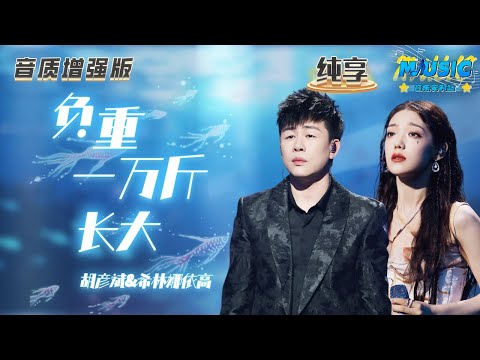 【音质增强版】 #胡彦斌 #希林娜依高 《负重一万斤长大》 #天赐的声音4 #音乐安利站 【live】