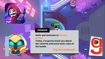 Introduction: Basic Controls and Gameplay (Ep. 1) Hero Strike ((SGW, Just Play)(iOS, Android))