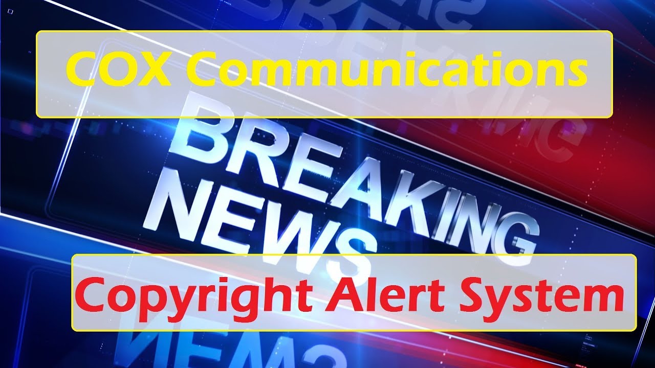 Cox Communications & Copyright Alert System - YouTube