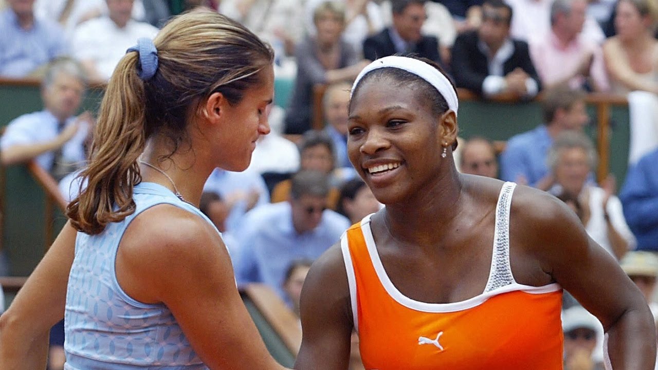 Serena Williams vs Amelie Mauresmo 2003 RG QF Highlights