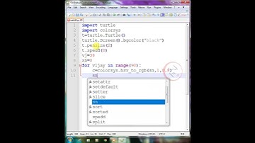 Cool Spape Drawing Python Turtle Graphics Using Import Colorsys #Shorts #python_programming