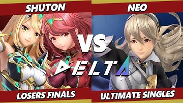 Delta 2 Losers Finals - Shuton (Pyra Mythra) Vs. Neo (Corrin) SSBU Ultimate Tournament