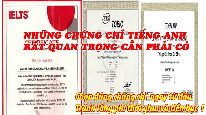 Chứng chỉ tiếng anh toefl là gì năm 2024