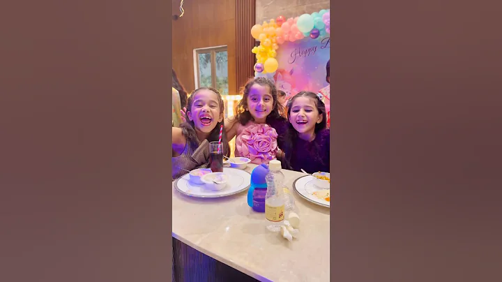 amaira n ki party 🥰 #shorts #thegeetagurjar