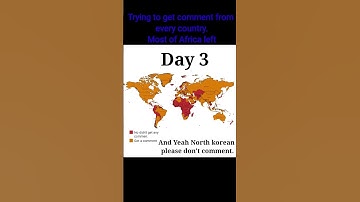 Day 3 of trying to get comment from every country | #shorts