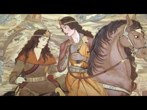 جام دادن مینیاتور در شاهنامه موزیکال فصل بیژن و منیژه