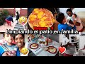 VLOGMAS🎄9 | DÓNDE DUERME MI MAMÁ? + LIMPIANDO EL PATIO EN FAMILIA + MI ESPOSO COCINA | 9 Dic 2020