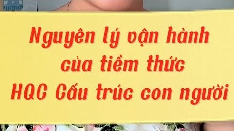 Nguyên lý vận hành của tiềm thức. Hệ quy chiếu cấu trúc con người #trietlygiaoductangoc